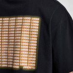 Tričko Prosto T-shirt Neon Black XL