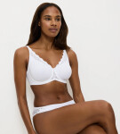 AMOURETTE - Minimizer s čipkou a LYCRA® pre tvar a pohodlie Triumph WHITE 90D