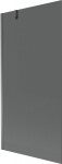 MEXEN/S - Next vaňová zástena FIX 90 x 150, grafit, grafit metal 895-090-000-00-40-95