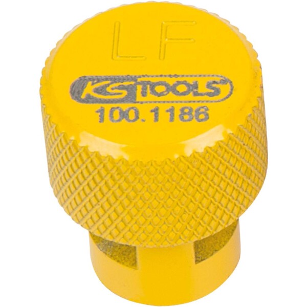 TPMS / TPMS odvzdušňovač pneumatík, žltý, predný ľavý KS Tools 100.1186; 100.1186