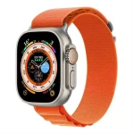 Devia Deluxe Sport5 44/45/49mm oranžová / Remienok pre Apple Watch / Nylonový / Nastaviteľný (6938595381850)