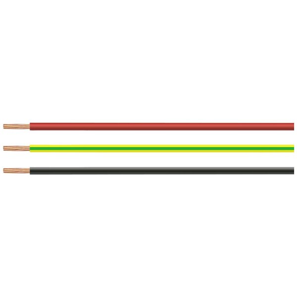 HELU 28833-100 jeden drôt, H07V-R, 1 x 25 mm², čierna, 100 m; 28833-100