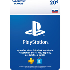 PS4 PlayStation Store - kredit 20 €