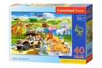 Mamido Puzzle 40 dielikov MAXI Safari dobrodružstvo