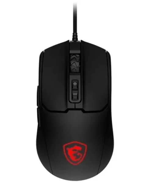 MSI Forge GM100 čierna / Herná optická myš / 6400 DPI / 7 tlačidiel / USB / RGB (S12-0402310-HH9)