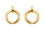 Hot Diamonds Pozlátené visiace náušnice s diamantmi Jac Jossa Soul DE813