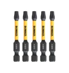 DeWalt Súprava bitov Extreme Torx T25 / Dĺžka 57 mm / 5 ks (DT7396T)