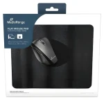 MediaRange podložka pod myš 250x220 mm čierna / Podložka pod myš / hrúbka 3 mm / protišmykový podklad (MROS253)