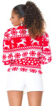 Christmas Time Oversize Knit Jumper red Einheitsgroesse