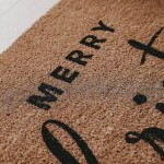Eulenschnitt Rohožka z kokosového vlákna Merry Christmas 75 x 45 cm