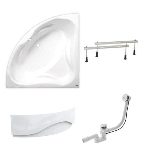 Rohová vana Laguna Royale 150x150 cm akrylát levá i pravá SIKORO1500ANP SIKORO1500ANP