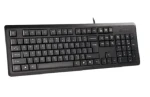 A4Tech KR-92 Čierna Drôtová klávesnica USB 1.5 KR-92