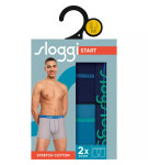 Pánske boxerky Štart Short C2P box - MULTIPLE COLOURS 20 - viacfarebné V020 - SLOGGI UNKNOWN 8