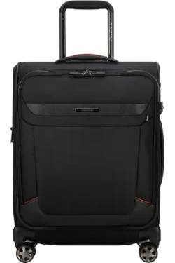 Samsonite PRO-DLX 6 Kufor 55 Strict čierna / Cestovný kufor s kolieskami / 55 x 40 x 20 cm / 37 l (148136-1041)