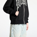 Mikina PLEASURES Twitch Knitted Zip Hoodie Black S
