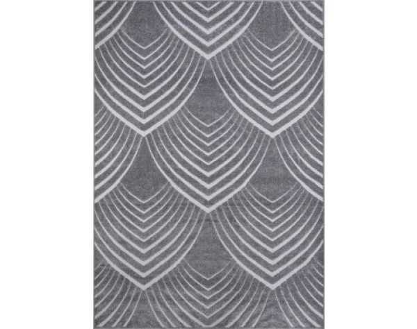 Koberec Oksy 80x150 cm, šedá geometria%
