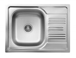 DEANTE DEANTE - Xylo nerez dekor - Nerezový drez, 1 - bowl s odkvapkávačom ZEX_311A