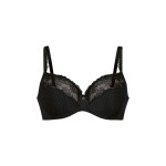 Podprsenka s kosticami Eloise . 5294 black - RosaFaia 001 black 85C
