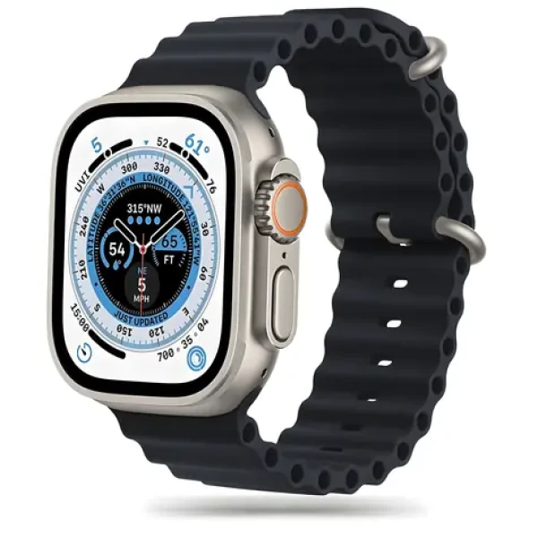 Tech-Protect IconBand Pre čierna / Remienok pre Apple Watch / 42/44/45/49 mm