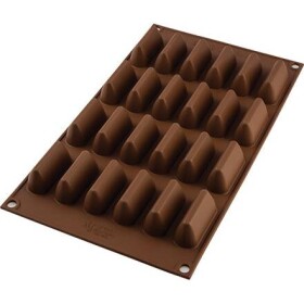 Silikónová forma na čokoládu Strecha 24x14g - Silikomart - Silikomart