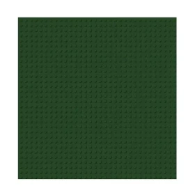 BRIXIES PLUS 225.023 Základná podložka na stavanie - tmavo zelená 25,5 x 25,5 cm