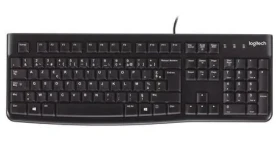 Logitech K120 for Business FR čierna / Klávesnica / drôtová / USB kábel (920-002515)