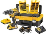 DeWalt DCK791D2T / Aku Vŕtačka s príslušenstvom / 18V / 13mm skľučovadlo / 2x2.0Ah / 2.000 ot-min / 70 Nm (DCK791D2T)