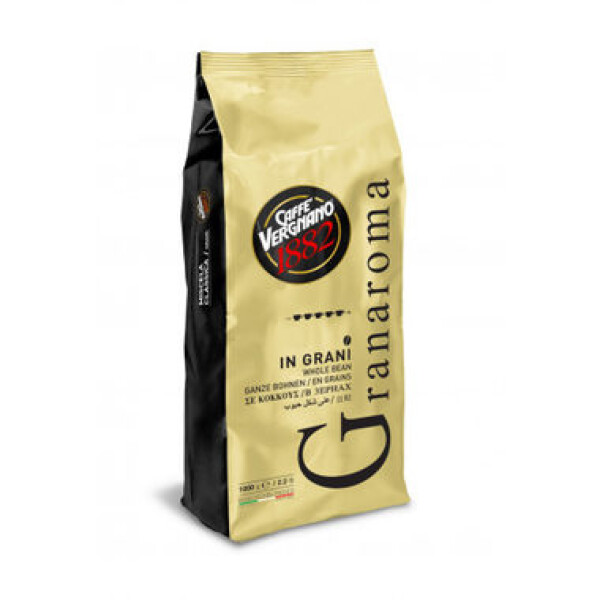 Vergnano Gran Aroma Bar 1 kg / Zrnková káva / 70% Arabica amp; 30% Robusta (8001800000094)