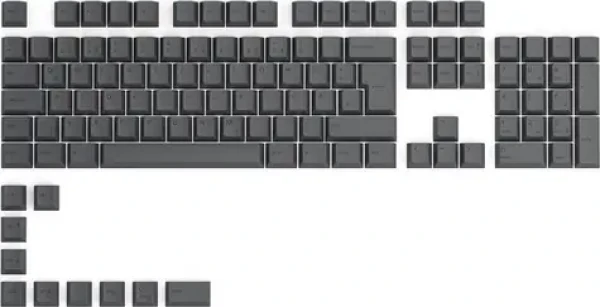 Glorious vymeniteľné klávesy GPBT DE Black Ash / 115 ks / DE layout / Cherry MX(+) (GLO-KC-GPBT-B-DE)