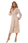 Dámsky župan 2413 Camelia angora plus - L&L Béžová 3XL