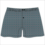 Pánske bavlnené boxerky směs barev M