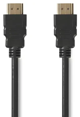 Nedis Ultra High Speed HDMI 1 m čierna / Kábel HDMI / 8K 60 Hz / 48 Gbps / Ethernet (CVGB35000BK10)