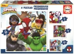 Educa Puzzle Spidey a jeho úžasní priatelia 4v1