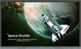 BenQ BenQ RE6504 Interaktywny płaski panel 165,1 cm (65") 450 cd/m 4K Ultra HD Čierny, Sivý Ekran dotykowy Procesor wbudowany Android