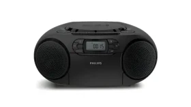 Philips TAZ2200/10 čierna / Rádio / Bluetooth 6.0 / LCD displej / 2x 3W repro / LR14 batéria (TAZ2200/10)