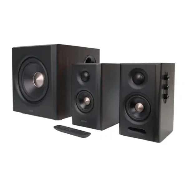 Edifier S355DB hnedá / Aktívne reproduktory 2.1 / 150 W / Bluetooth 6.0 / HDMI eARC