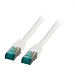 EFB Cat6A 0,15 m biela / Patch kábel / S/FTP / LSZH / RJ-45 (MK6001.0,15W)