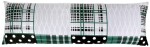 Návlek - Náhradný manžel vankúš 50x145cm 90/623 - zelený patchwork