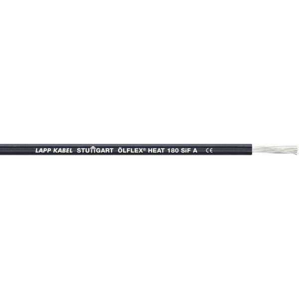 LAPP 1249564/100 vysokoteplotný drôt, ÖLFLEX® HEAT 180 SiF A, 1 x 1 mm², hnedá, 100 m; 1249564/100