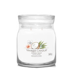 Yankee Candle Signature Coconut Beach stredný pohár 368g / doba horenia až: 50 h (5038581129280)