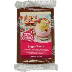 Potahovací hmota kaštanově hnědá 250g - FunCakes - FunCakes