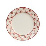 Strömshaga Keramický tanier Marion Clover Red Ø 19,5 cm