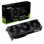 Asus ProArt GeForce RTX 4080 SUPER OC 16G / 2295-2640 MHz / 16GB GDDR6X / 256Bit / 1x HDMI + 3x DP / 320W (16) (90YV0K90-M0NA00)