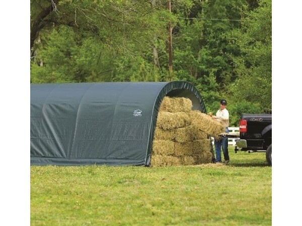 Plachtový prístrešok – ShelterLogic Run-In-Shed 4 × 6,1 m