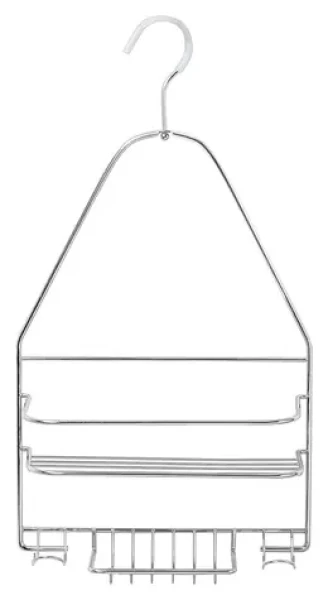 Spirella MINI závesná polička s otočným háčikom / oceľ / 49 x 25,5 x 11 cm