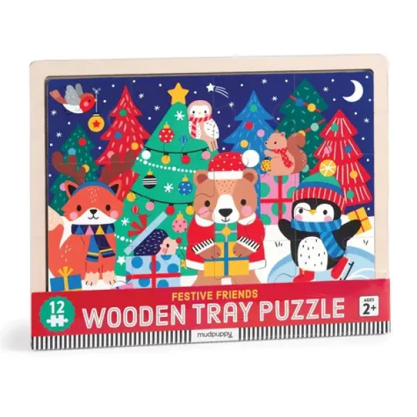 Mudpuppy Puzzle Vianoce