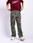 Carhartt WIP Single Knee Pant Camo Combi, Green stone washed W32/L32