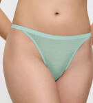 Dámske tangá Triumph Signature Sheer String - BLUE - svetlozelené 7329 - TRIUMPH BLUE 42
