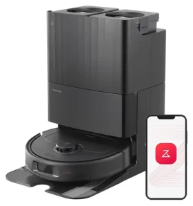 Roborock Q Revo PLUS čierna / Robotický vysávač / vysávanie mopovanie / 5200 mAh / 63 dB (QRPS52-00)