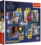 Trefl - Puzzle - Prianie: Splnené sny 4v1